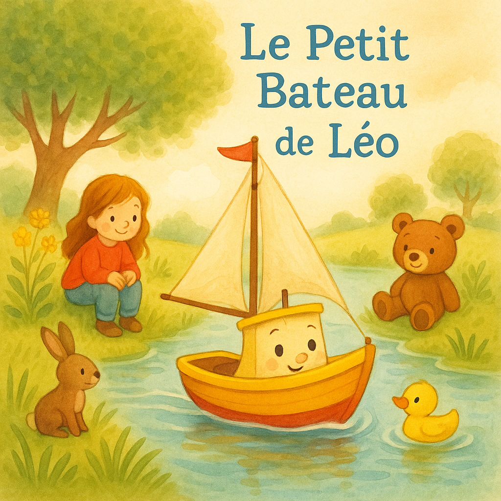 Illustration Le Petit Bateau de Léo