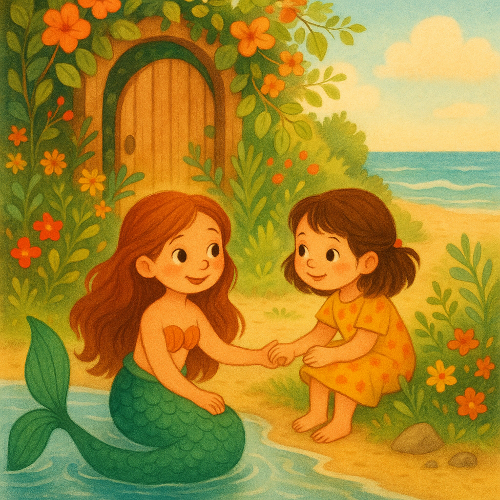 Illustration Les Sirènes du Jardin Secret