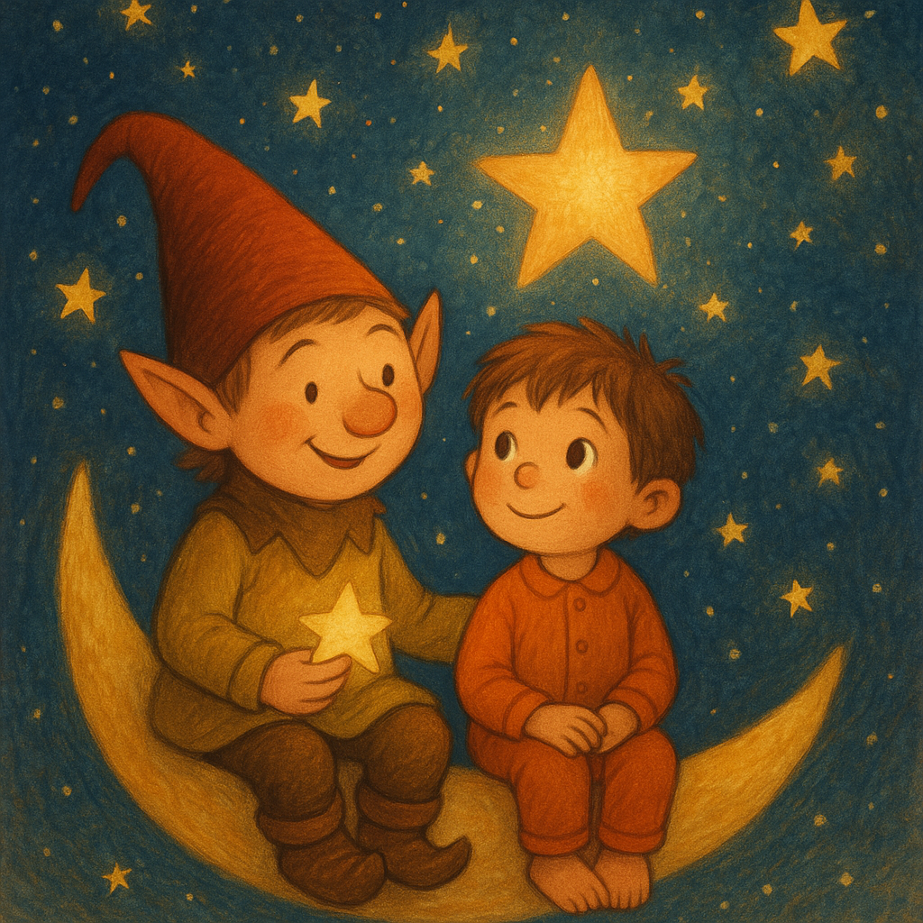 Illustration Le Lutin des Étoiles