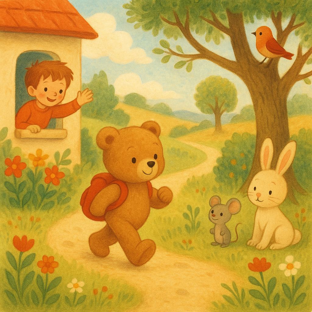 Illustration Le Voyage de Doudou