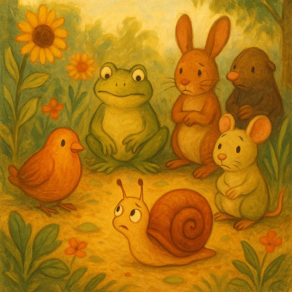 Illustration L'escargot et le grand mensonge