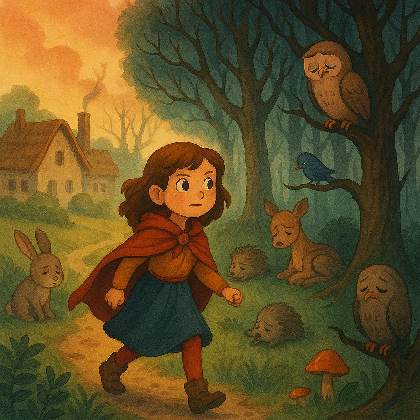Illustration La Malédiction de la forêt enchantée