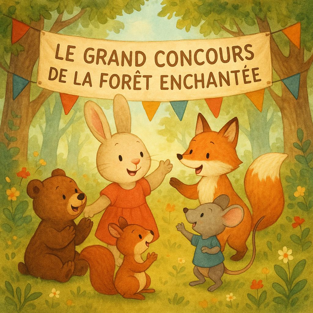 Illustration Le Grand Concours de la Forêt Enchantée