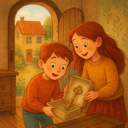 Illustration Le Secret de la Vieille Maison