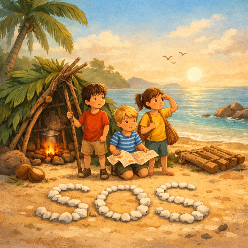 Illustration L'Île des Mille Astuces
